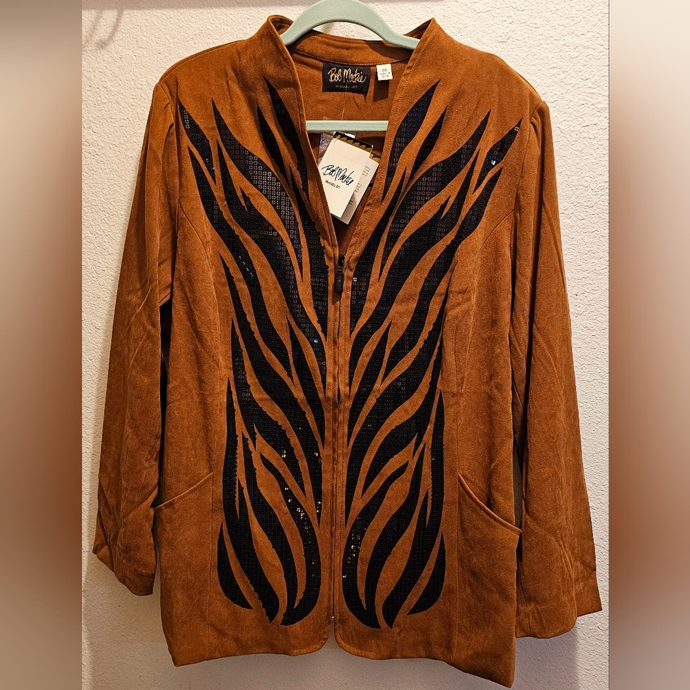 Gorgeous Bob Mackie Wearable Art Jacket